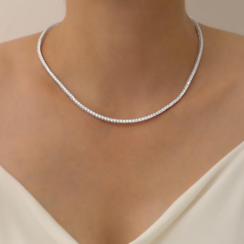 2.5mm Waterway Silver Necklace - CNG Jewels (1)