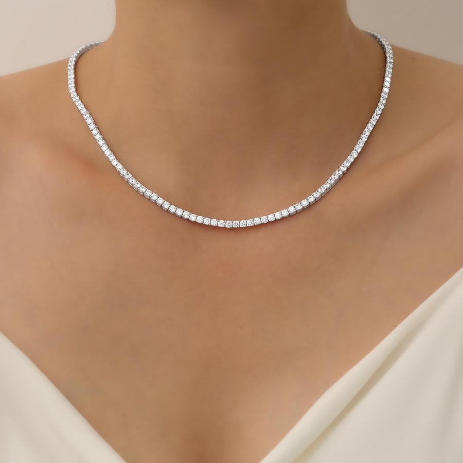 3mm Su Yolu Gümüş Kolye - CNG Jewels (1)