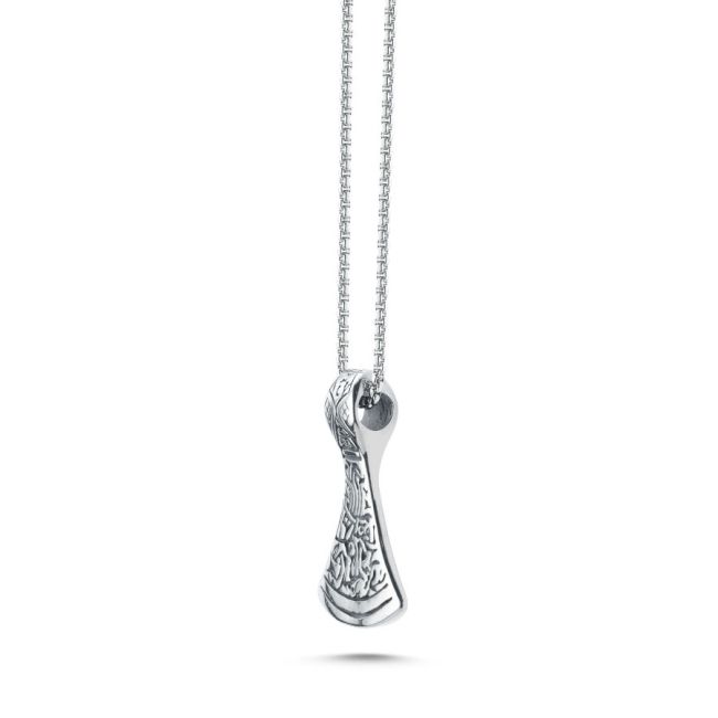 Axe Steel Men's Necklace - 2