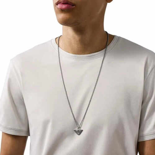 Emporio Armani AJEGS3169-040 Erkek Kolye - EMPORIO ARMANI (1)