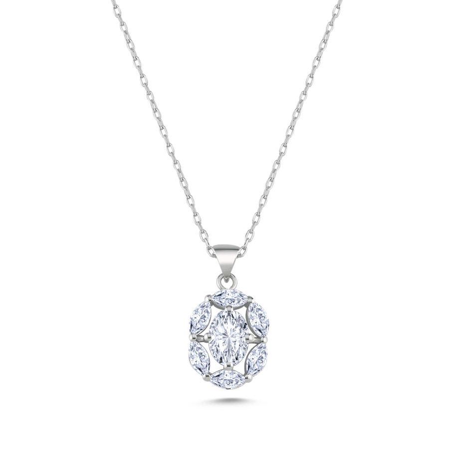 Gardenia Gümüş Kolye - CNG Jewels