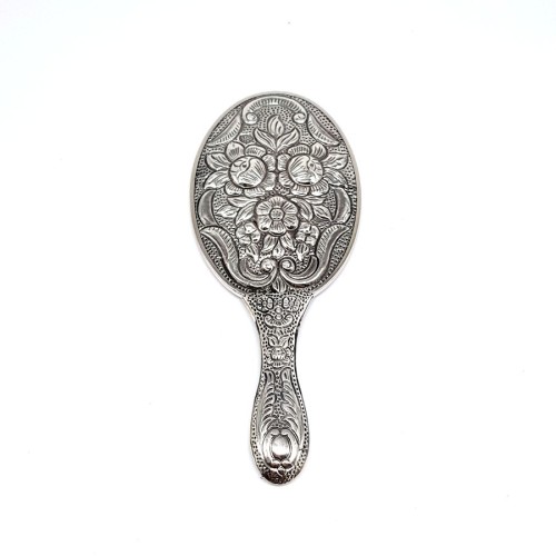 Gül Desenli Gümüş El Aynası No 2 - CNG Jewels (1)