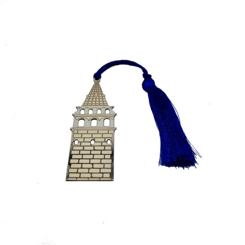 Galata Tower Special Handmade Silver Bookmark - CNG Jewels (1)
