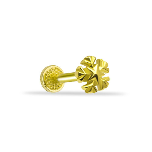 Kartanesi Altın Tragus Piercing - CNG Jewels