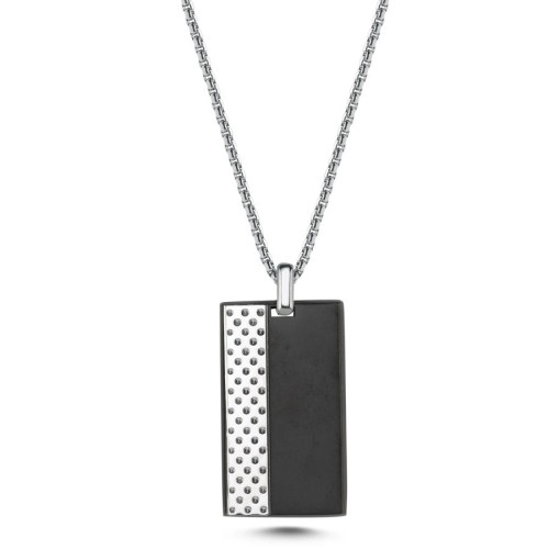 Krater Künye Çelik Erkek Kolye - CNG Jewels