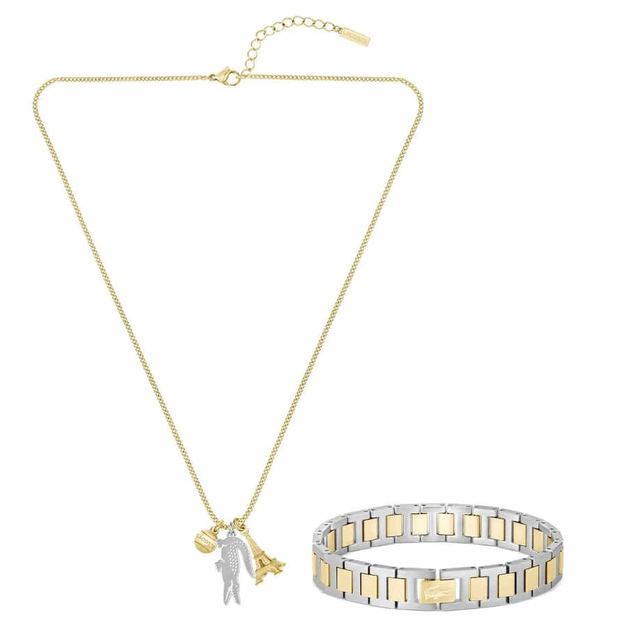 Lacoste LACJ2070044 Kolye ve Bileklik Seti - LACOSTE JEWEL