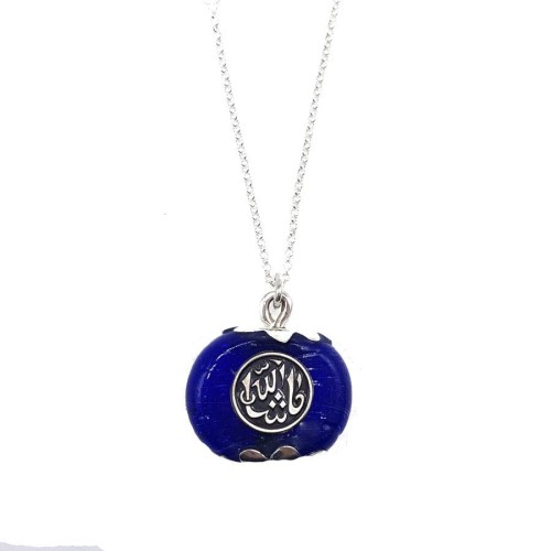 Maşallah Yazılı Araba İçin Gümüş Nazar Boncuğu - CNG Jewels (1)