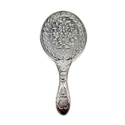 Papatya Deseni Gümüş El Aynası No 3 - CNG Jewels