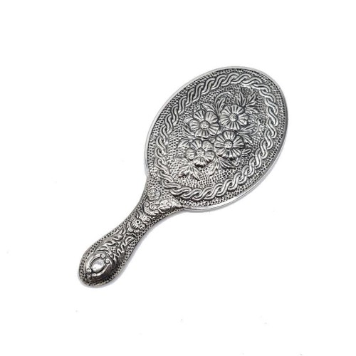 Papatya Desenli Gümüş El Aynası No 1 - CNG Jewels