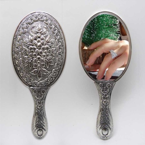 Papatya Desenli Gümüş El Aynası No 2 - CNG Jewels (1)