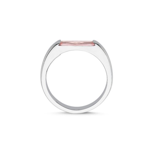 Pembe Baget Kadın Gümüş Yüzük - CNG Jewels (1)