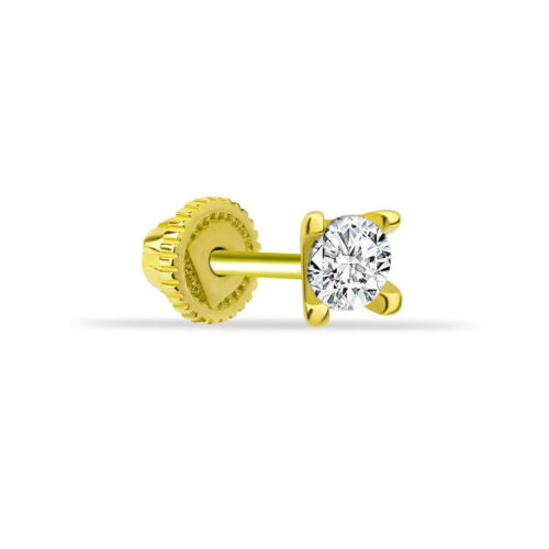 Tektaş Altın Helix Piercing - CNG Jewels