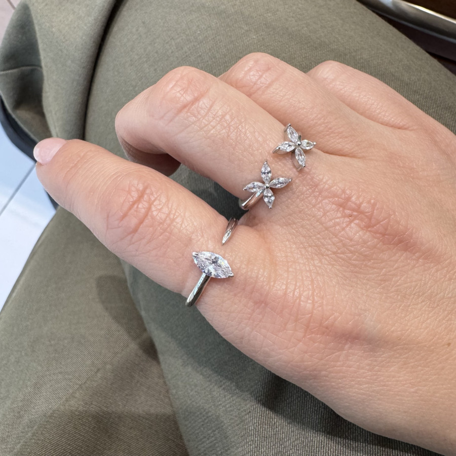 Tektaş Markiz Gümüş Yüzük - CNG Jewels (1)